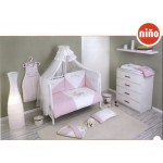 Nino - Lenjerie Patut 5BB+1 BAILE Pink